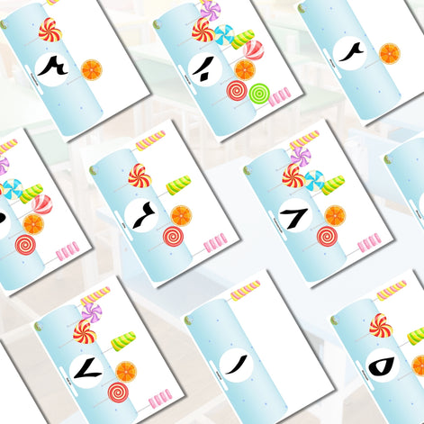 Arabic Counting 1-10 Flashcards