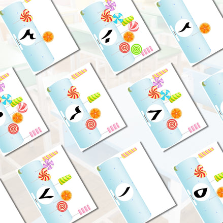 Arabic Counting 1-10 Flashcards