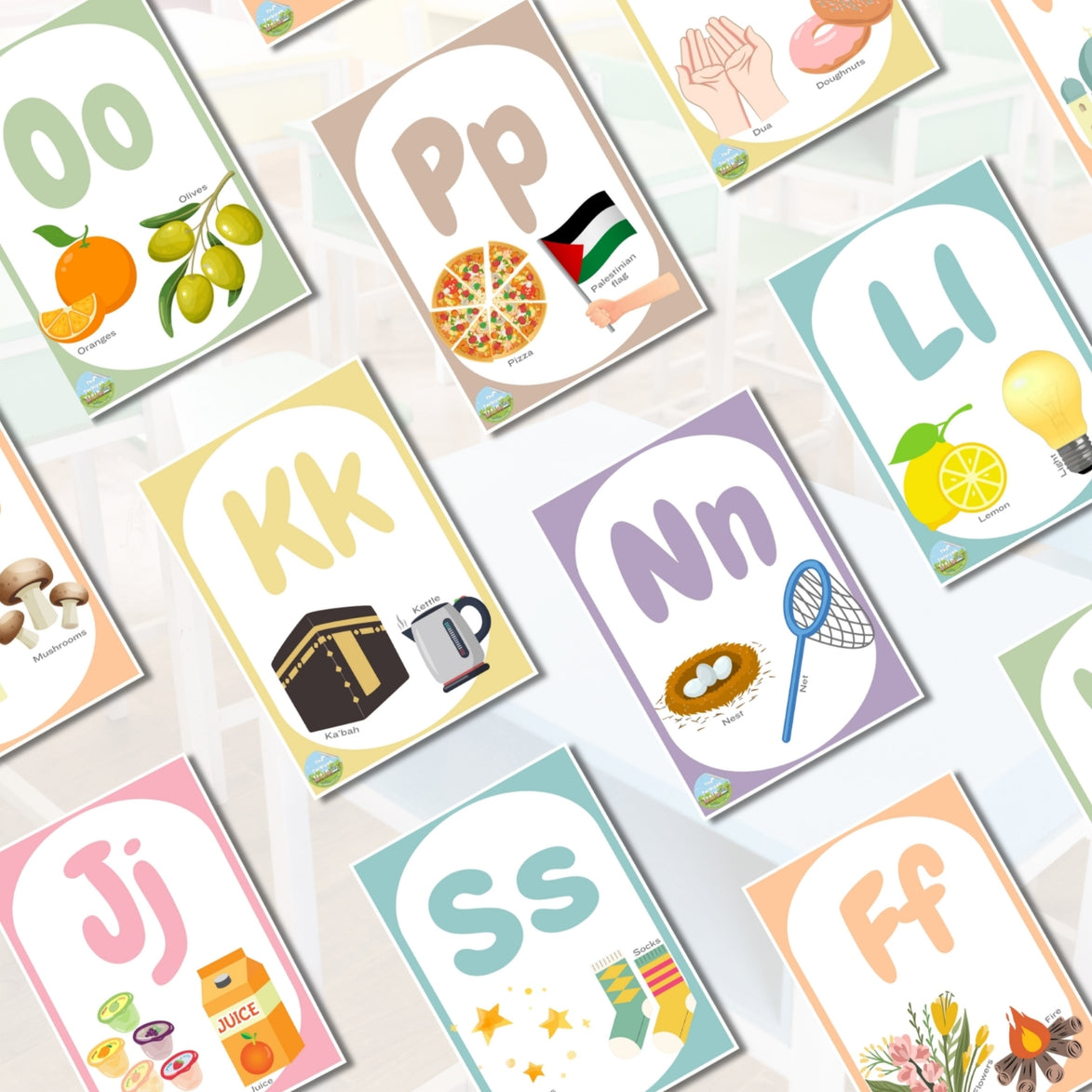 The English Alphabet Flashcards