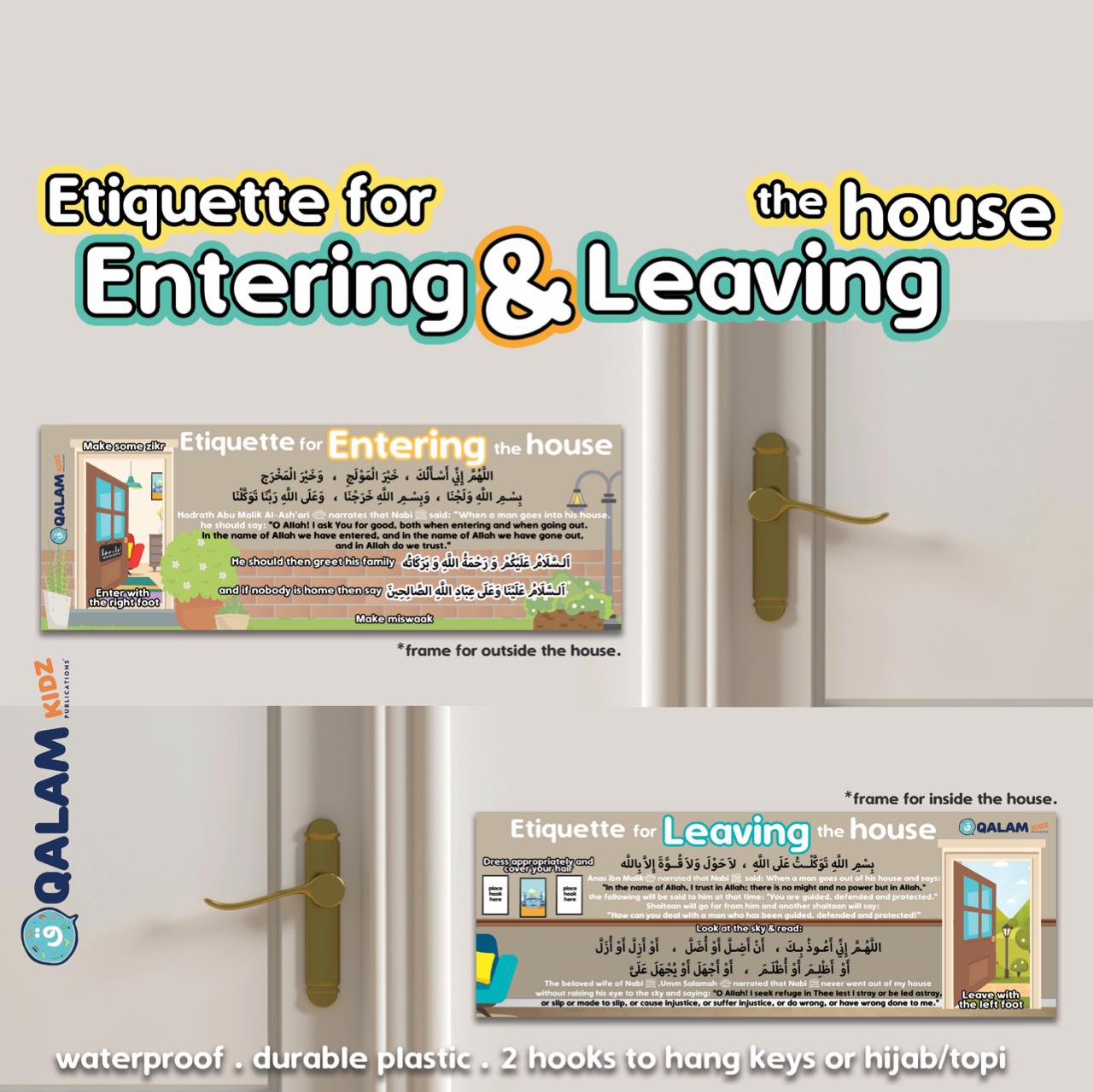 Etiquette For Entering And Leaving The House