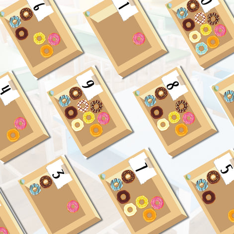 English Counting 1-10 Flashcards