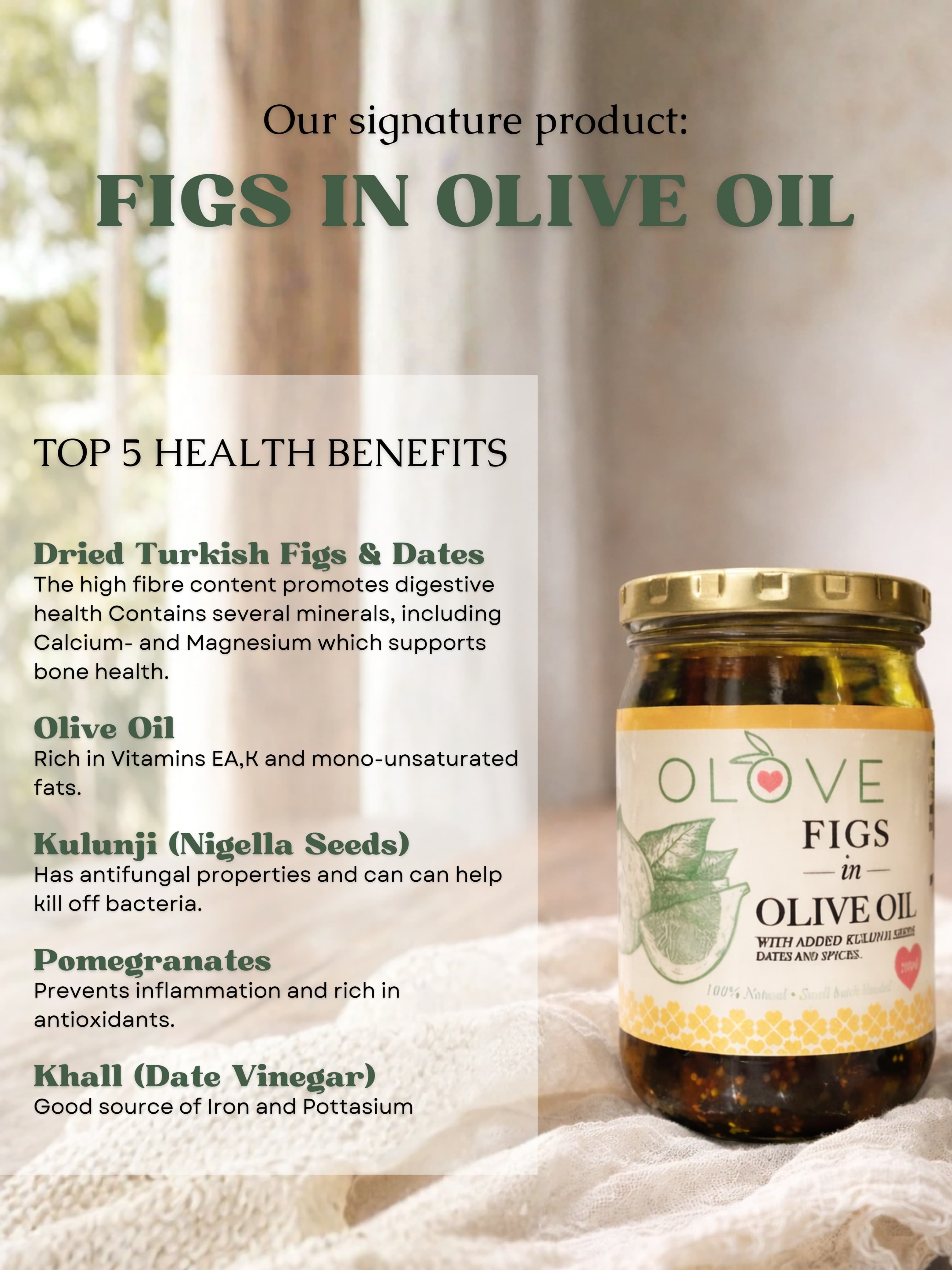 Figs In Olive Oil 250ml