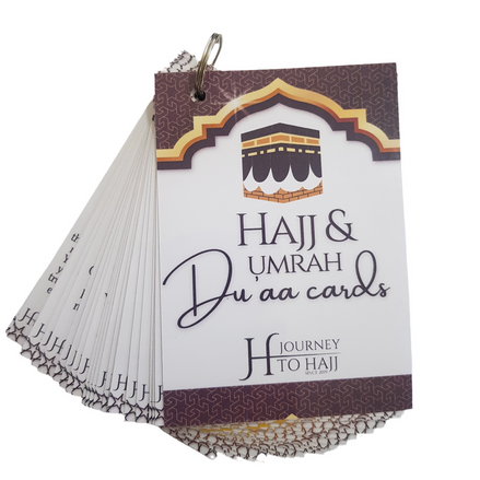 Hajj And Umrah Dua Cards