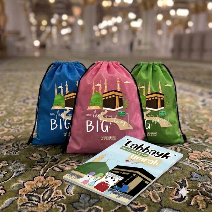 Kids Umrah Bag Set