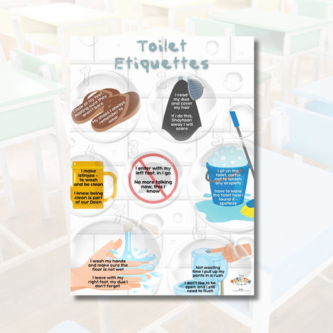 Toilet Etiquette A3 Chart