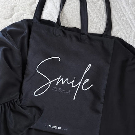 Smile It's Sunnah Tote