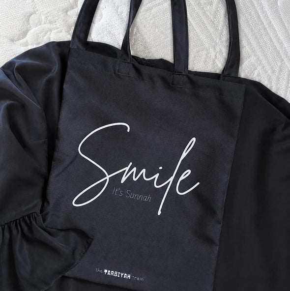 Smile It's Sunnah Tote