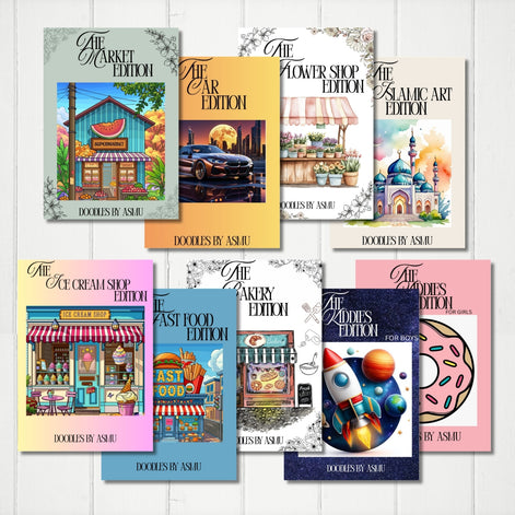 Doodles Colouring Books