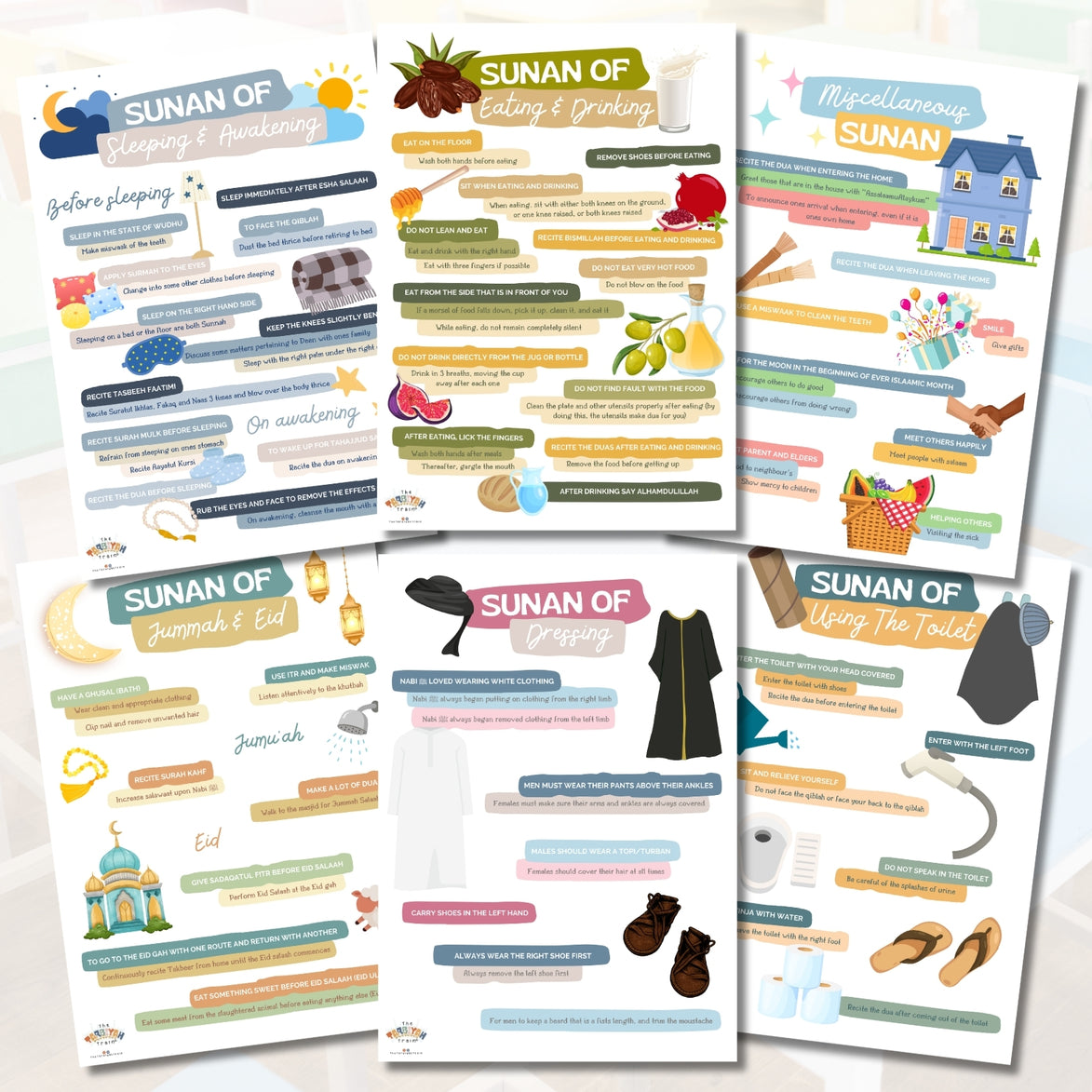 Sunan Chart A3 Chart Set