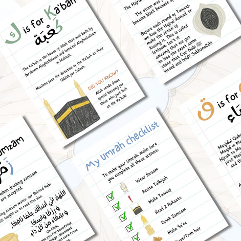 Kids Umrah Cards