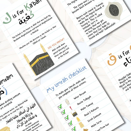 Kids Umrah Cards